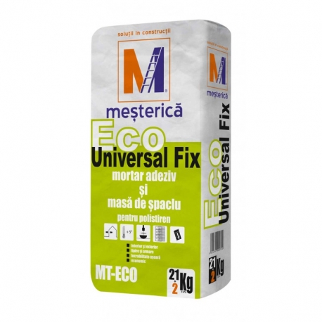 Adeziv si masa de spaclu Mesterica Eco Universal Fix 23Kg